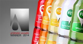 Серебряная награда A' Design Award в категории Дизайн Напитков, 2013 - 2014