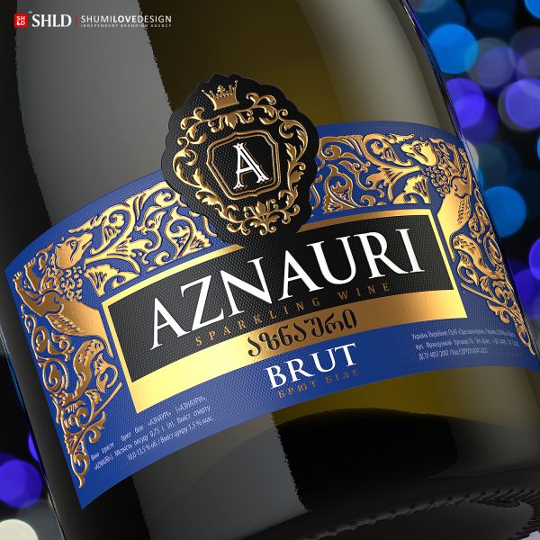 AZNAURI / SPARKLING WINE & GIFT BOX